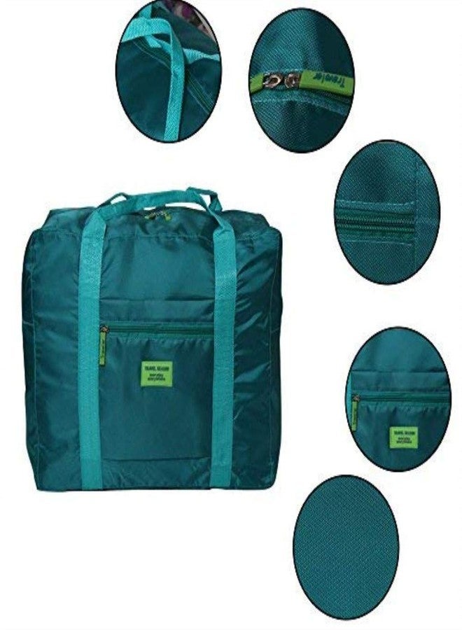 PAXLAMB Travel Luggage Duffle Tote Bag Lightweight Waterproof Foldable Storage Carry Bag (Blue) - Image 3